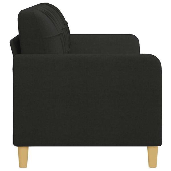 Sofa 3-osobowa czarna