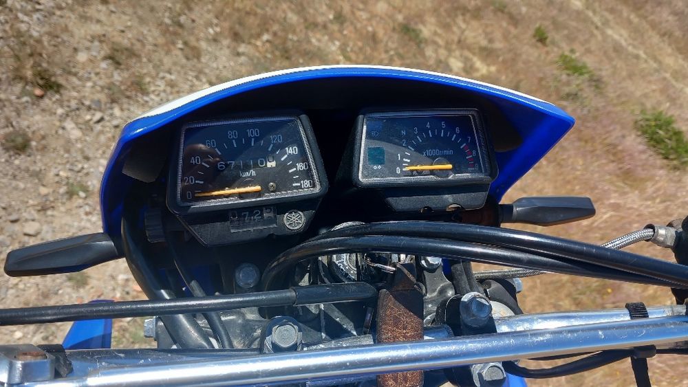 Yamaha xt600 azul