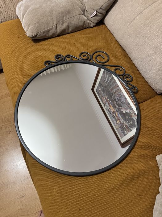 Espelho preto IKEA novo