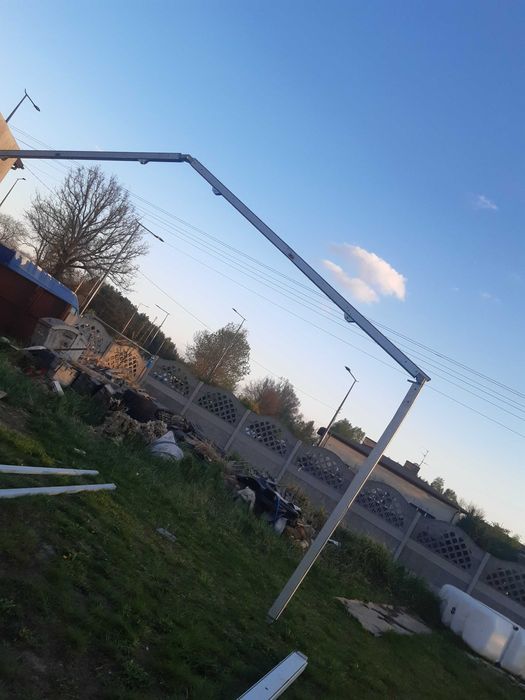 Hala magazynowa Dach blacha boki plandeka