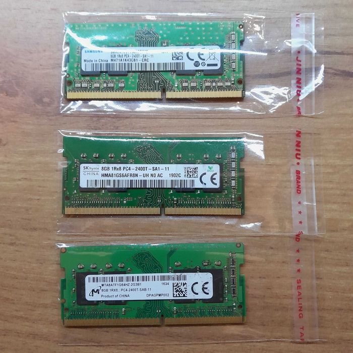 DDR4 PC4 8gb pamięć ram do laptopa Micron Samsung SK hynix
