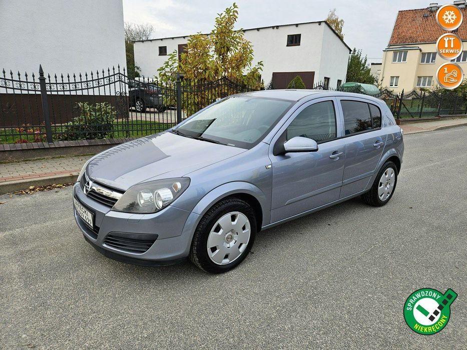 Opel Astra Opłacona Zdrowa Zadbana Serwisowana Klima Po Serwisie 1WŁ