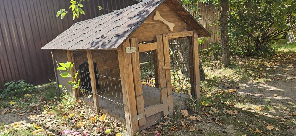 Продам утеплену буду-вольєр для малих собак