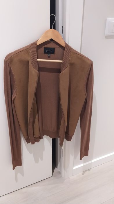 Casaco camel Stradivarius