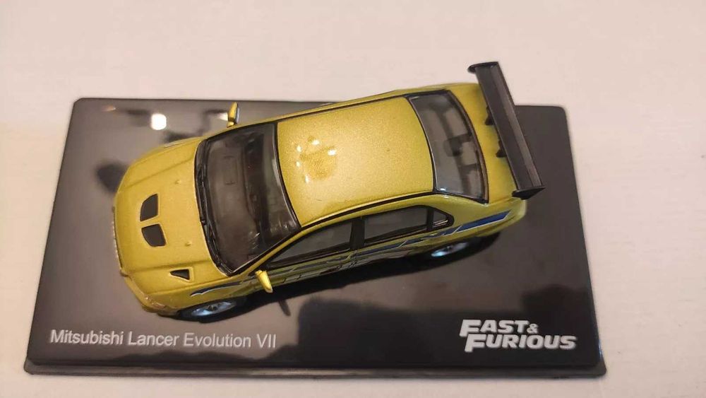 1/43 mitsubishi lancer evolution VII fast and furious (ixo altaya)