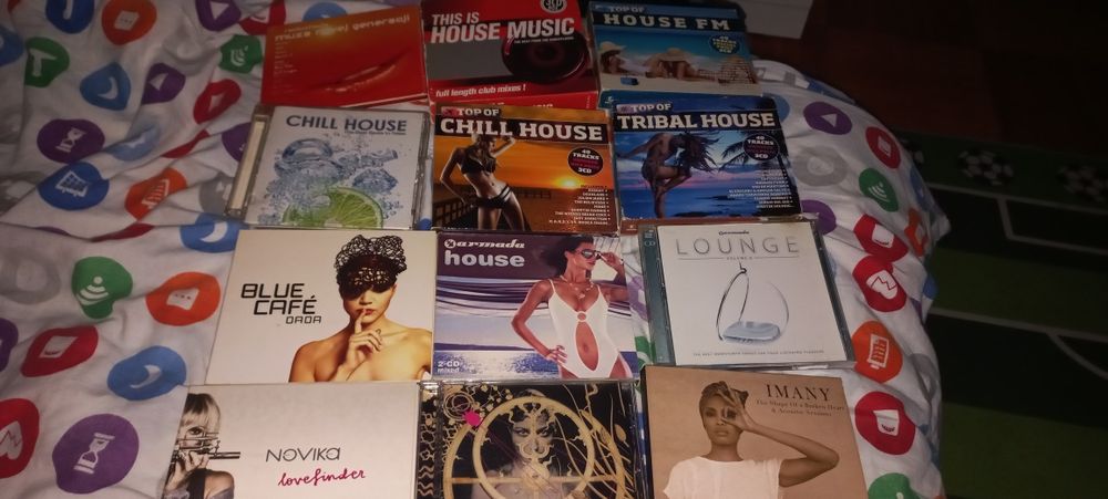 Pakiet płyt cd ze zdjecia