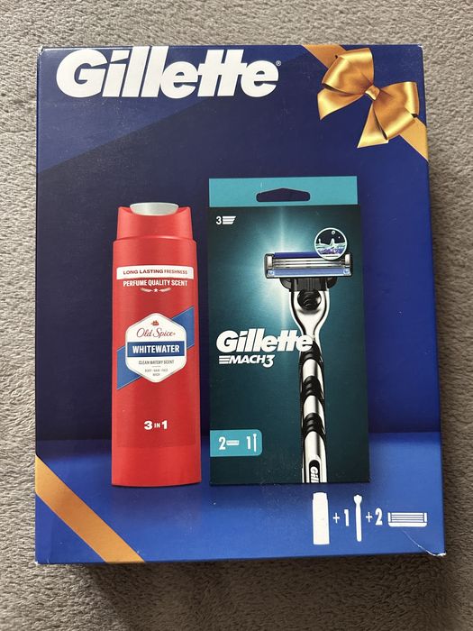Nowy zestaw Gillette Mach 3 z OldSpice