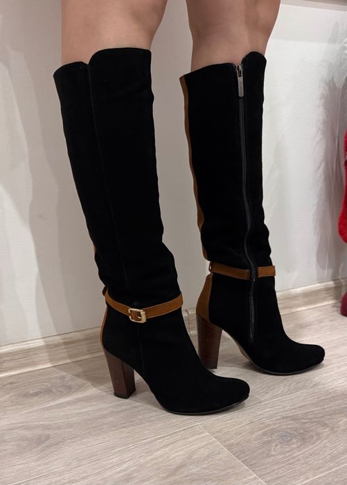 Сапог, черевики, замшеві