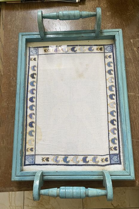 Tabuleiro de refeicoes vintage