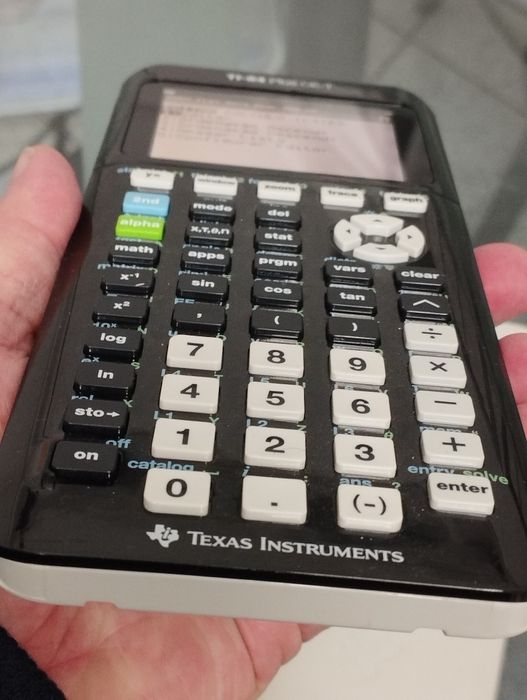 Calculadora gráfica Texas Instruments Ti-84 plus CE-T