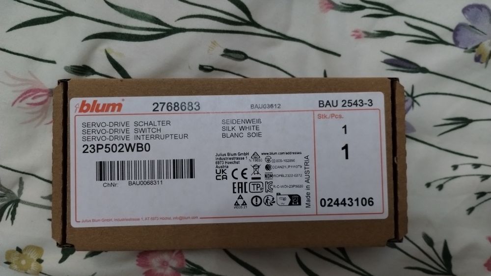 Napęd Servo-Drive do podnośników BLUM