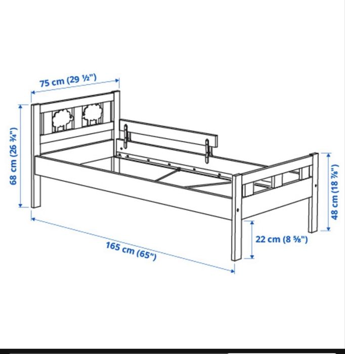 Łózko dziecięce Ikea