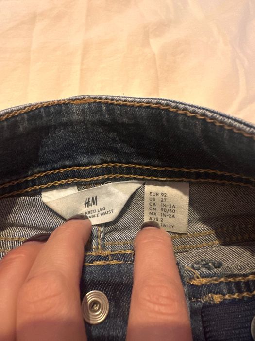 Джинси HM та блузка Zara 92р