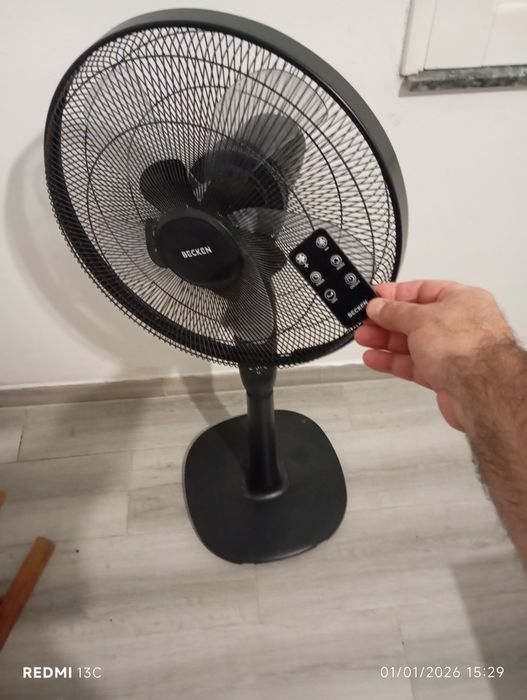 Ventoinha com comando