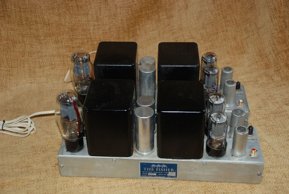 Ламповый усилитель  Fisher 70 AZ , моноблоки,  США