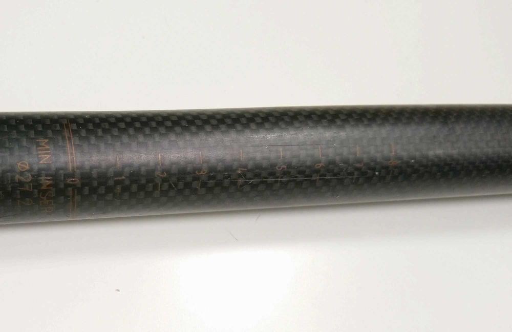 Sztyca aluminium carbon 27,2 350mm 318g Specialized wspornik siodła