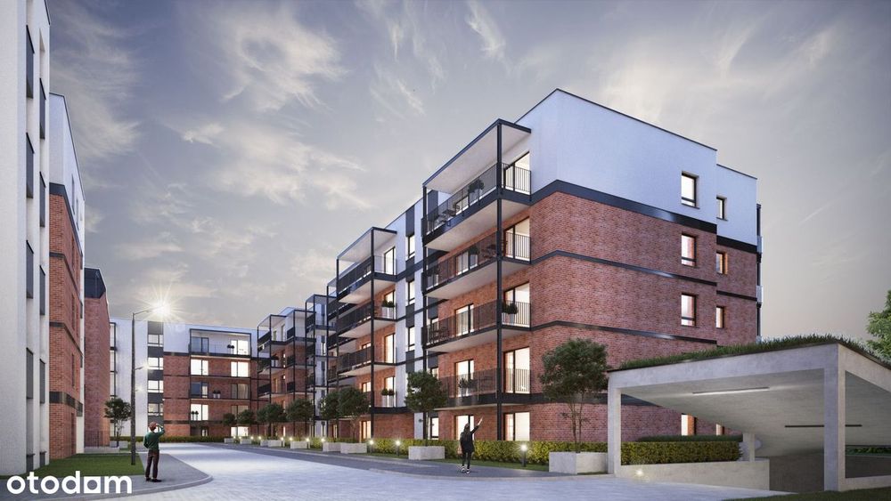 2-pokojowe mieszkanie 46m2 + balkon Bezpośrednio