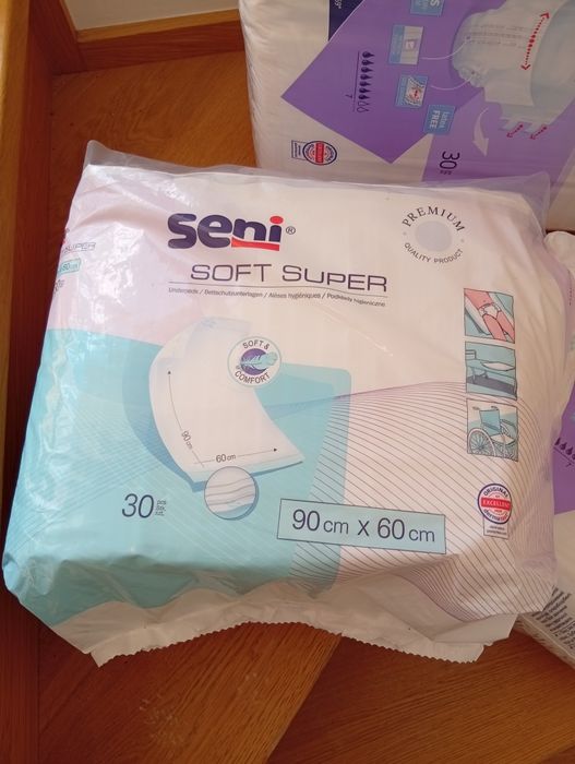 Pieluchomajtki Seni Super Plus L 30 szt. 3 nowe
