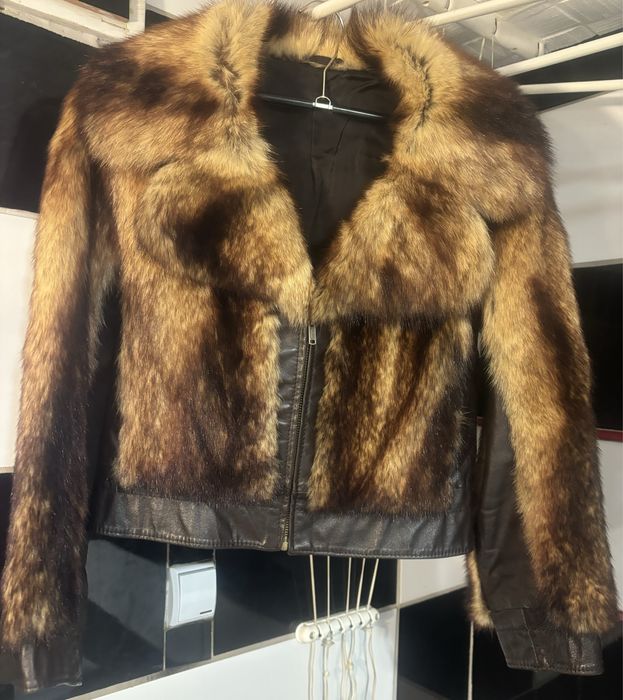 Kożuszek z lisa skóra naturalna