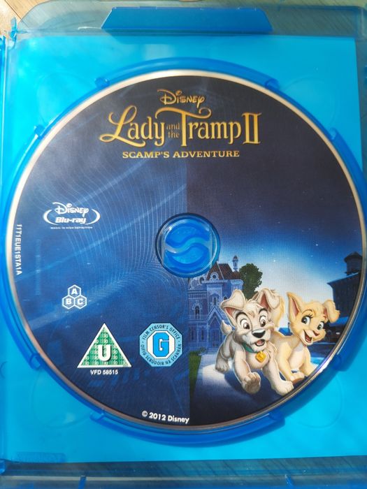 A dama e vagabundo/lady and tramp blueray