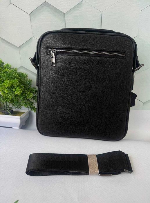 чоловіча шкіряна сумка з ручкою кожаная сумочка мужская