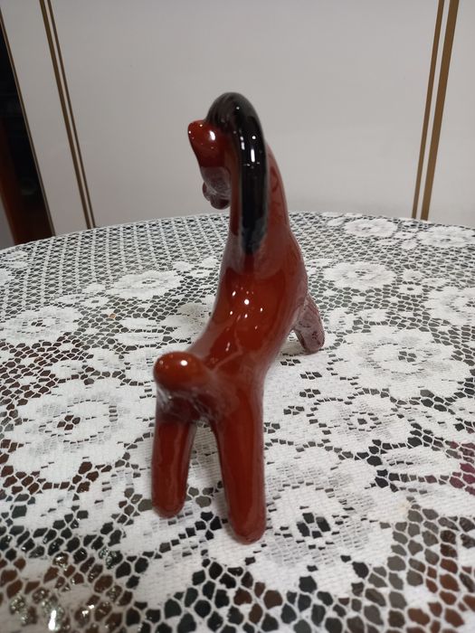 Керамічний коник, Васильківська майолика, 60х рокіа