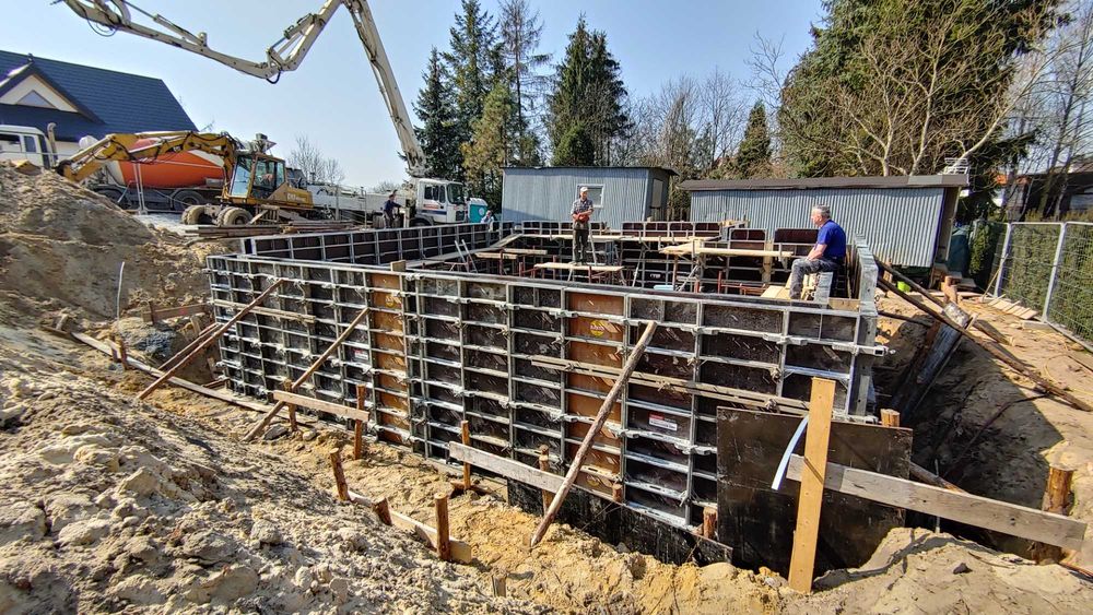 Wynajem szalunków stropowych PERI MULTIFLEX, TEKKO i RASTO