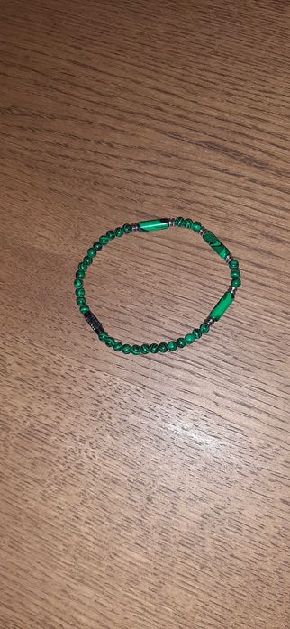 Bransoletka z kamieni onyks tygrysie oko lapis lazuli malachit