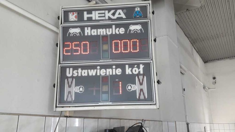 HEKA Linia diagnostyczna do stacji kontroli pojazdów