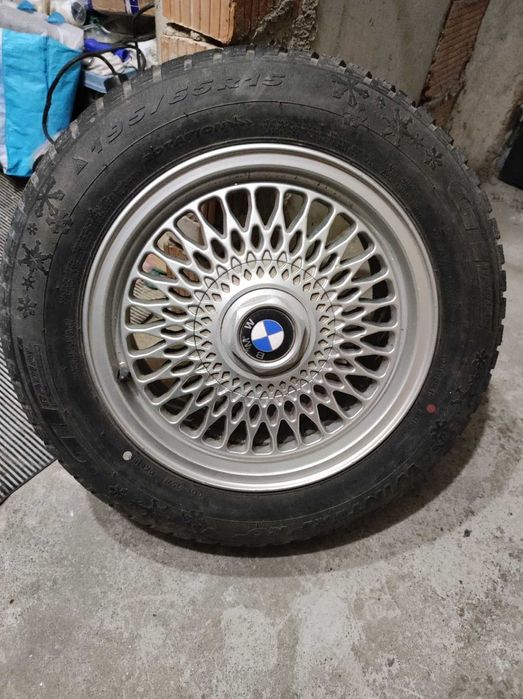BMW E36 5X120 R15 195/65 klasyk oryginalne 4 felgi koła o BBS 7J ET47