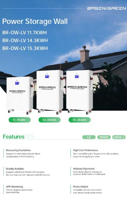 Акумулятори LiFePo4 12.8v 100-460Ah, 25.6v 100-230Ah, 51.2v 100-300Ah