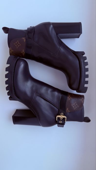 Чоботи від louis vuitton чорні 37 розмір