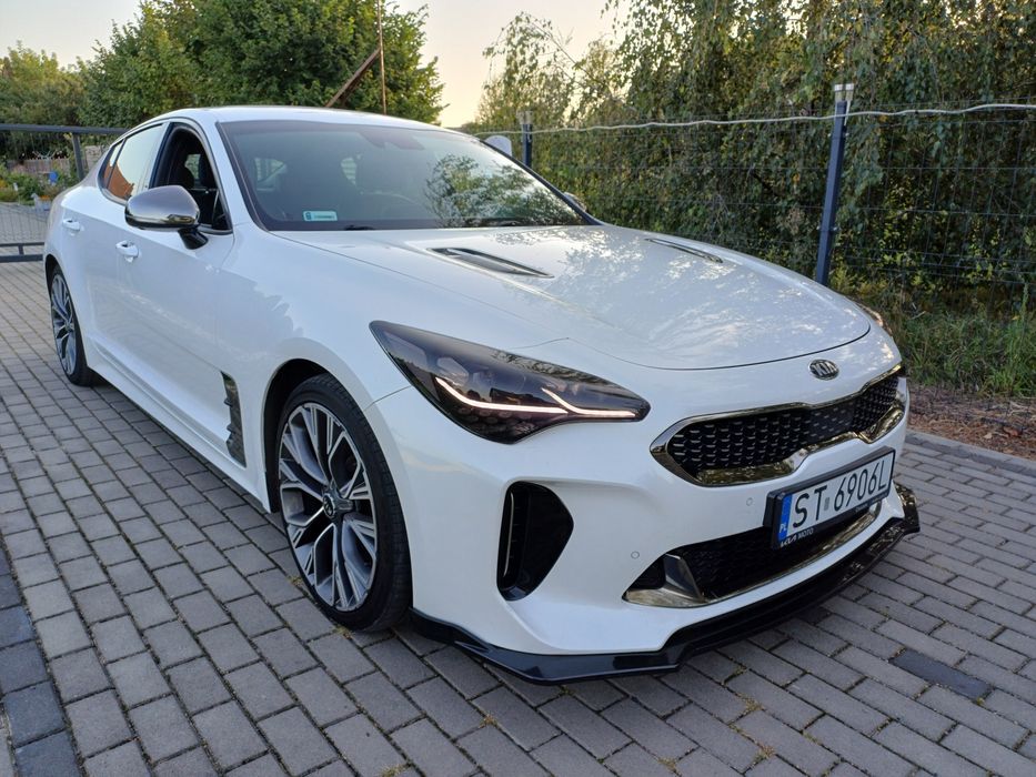 Kia stinger Biała perła piękna ZAMIANA NA TAŃSZE