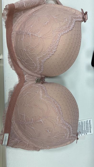 CHELO Biustonosz Double Push Up Różowy 85b