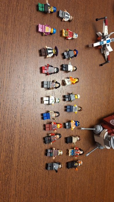 duży zestaw klocków serii Star Wars