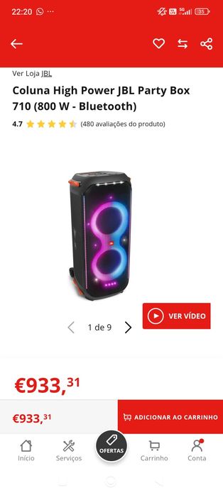 JBL partybox 710