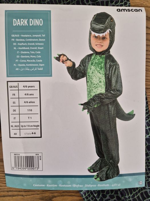 Przebranie strój dinozaur