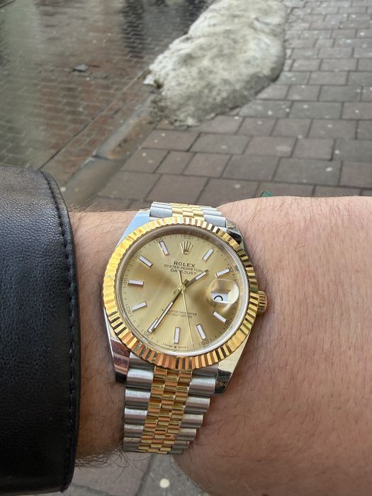 Rolex Datejust 41 mm złoto pr 750 gwarancja ROLEX FULL SET