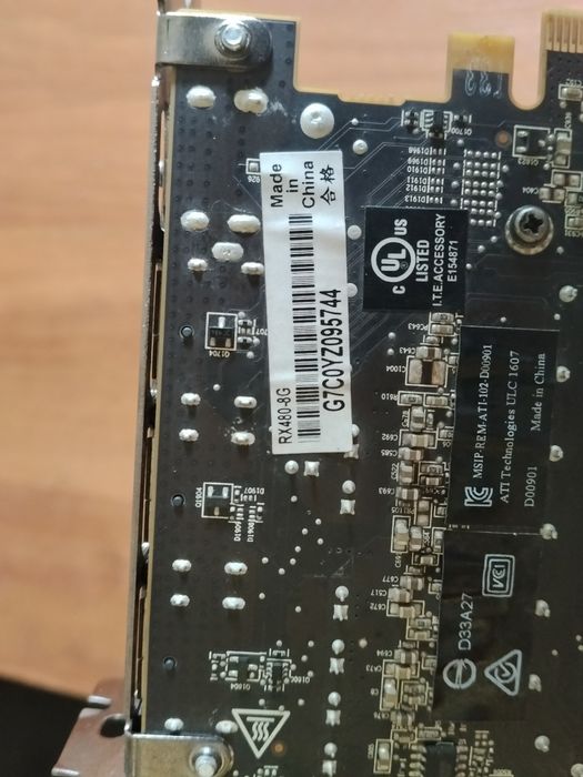 AMD Radeon RX 480 8GB GDDR5