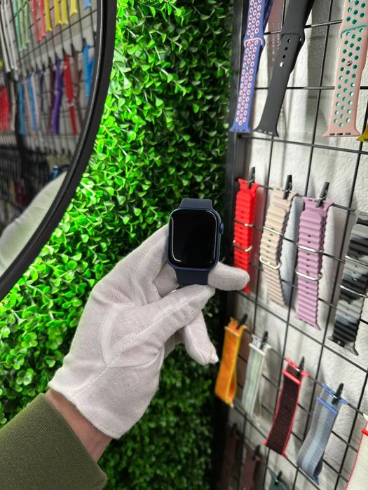 Apple Watch 7 45mm Blue NEW Магазин, Гарантія, Вибір