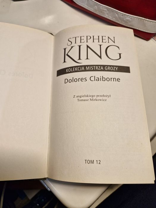Stephen King książka Dolores Claiborne thriller