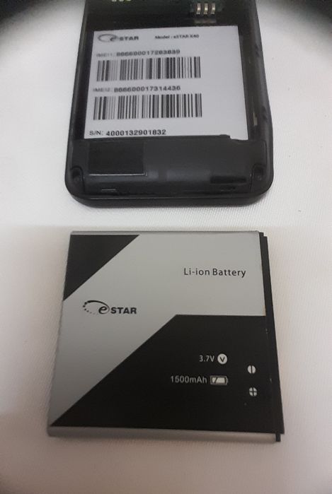 Telemóvel e Star Smart Fone X40 (peças)