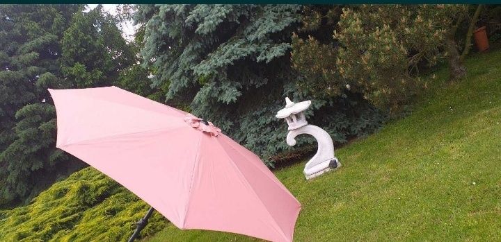 Parasol ogrodowy 300cm czarny