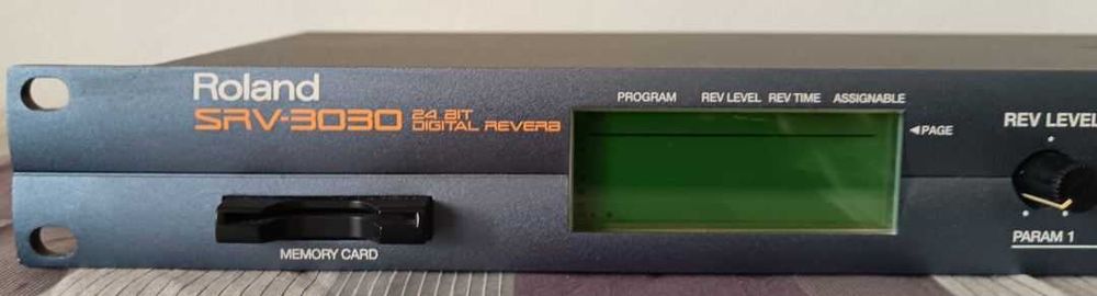 Roland SRV-3030 24-Bit Digital Reverb with Digital I/O
