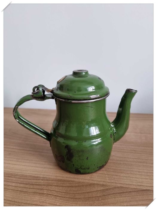 Emaliowany czajniczek | vintage | Pakistan