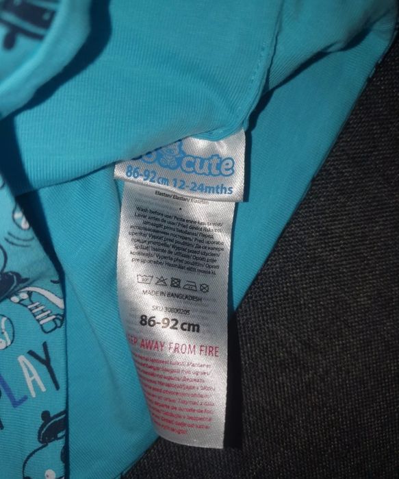 Czapka Pieski 86/92+śliniak rozmiar uniwersalny Pepco