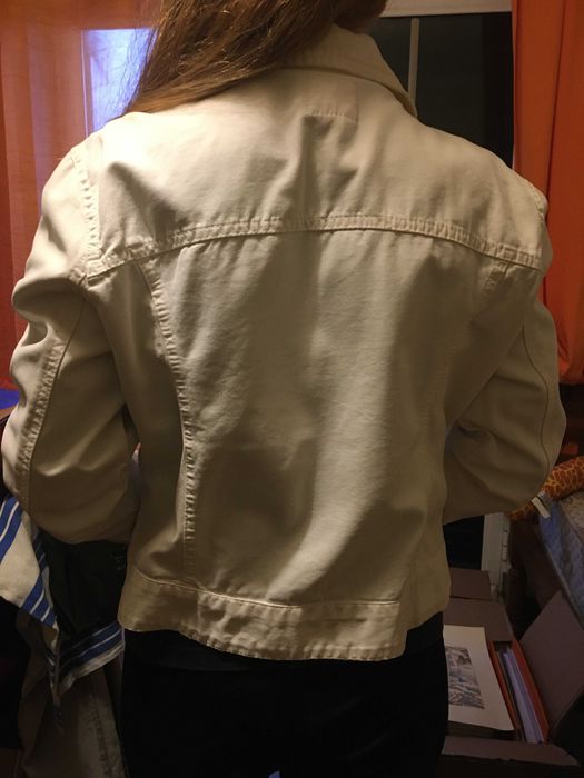 Casaco Branco Zara TRF