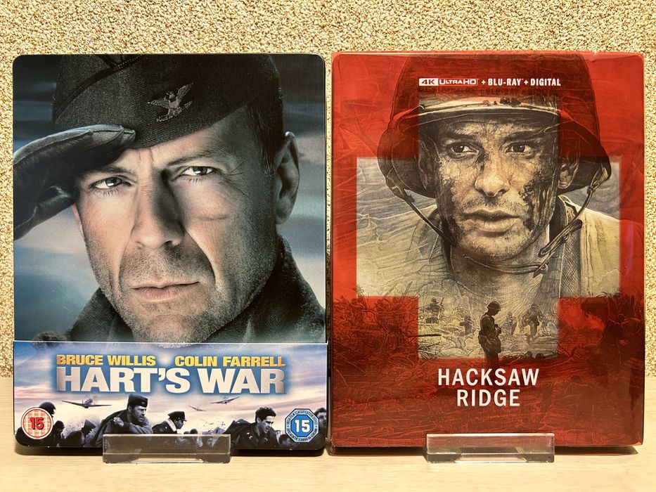 Steelbook Blu-ray Война Харта /Железная хватка/Легенда/ Саботаж/Стрелок/ Игрок/Рэд 1-2
