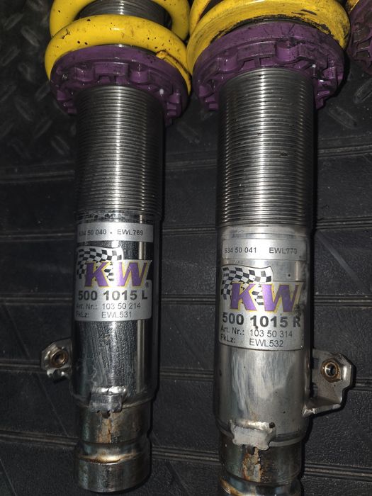 Coilovers KW honda accord