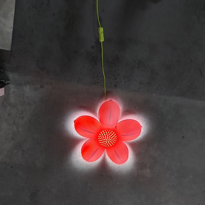 Candeiro forma flor443513242764584961